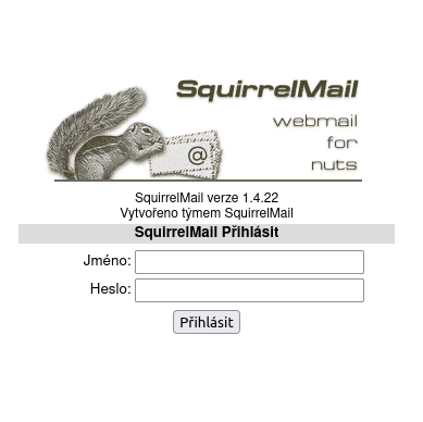 Squirrel webmail